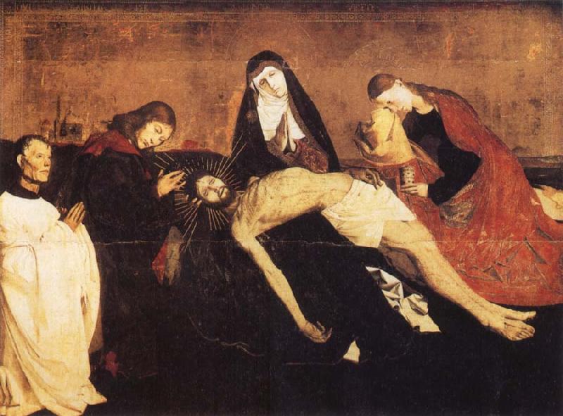 Enguerrand Quarton Pieta oil painting image